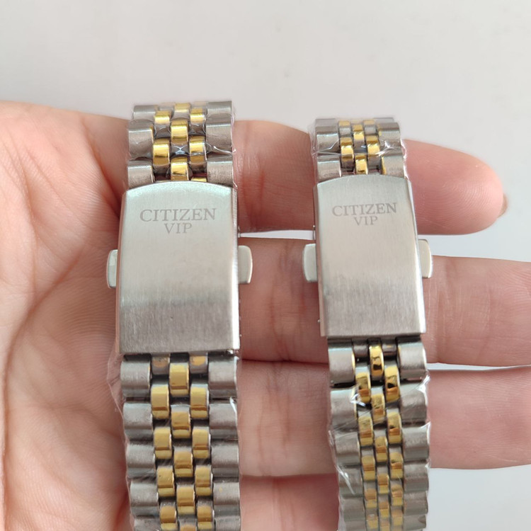 ست ساعت مچی با کیفیت دو رنگ سیتیزن زنانه مردوانه طلایی نقره ای گارانتی دارد دستبند حلقه استیل رنگ ثابت اقساط ارسال رایگان